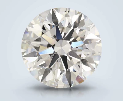 6.54ct G VS2 Rare Carat Ideal Cut Round Lab Grown Diamond