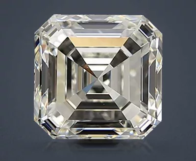 1.50ct K VS1 Rare Carat Ideal Cut Asscher Diamond