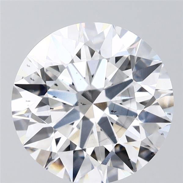 2.03ct F SI1 Rare Carat Ideal Cut Round Lab Grown Diamond