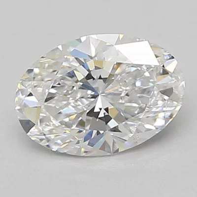 1.42ct D VS1 Rare Carat Ideal Cut Oval Lab Grown Diamond