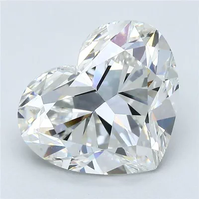 4.01ct G VS2 Very Good Cut Heart Diamond