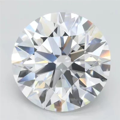5.01ct D VVS1 Rare Carat Ideal Cut Round Lab Grown Diamond
