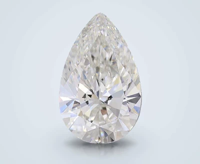 7.19ct F VVS2 Rare Carat Ideal Cut Pear Lab Grown Diamond