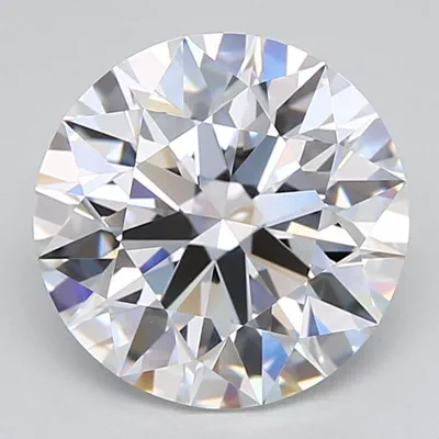 4.07ct D IF Rare Carat Ideal Cut Round Lab Grown Diamond