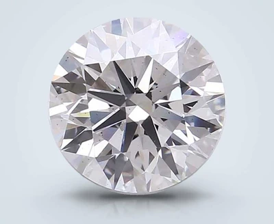 3.23ct G SI1 Rare Carat Ideal Cut Round Lab Grown Diamond