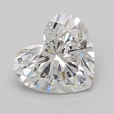 1.21ct D VS1 Rare Carat Ideal Cut Heart Lab Grown Diamond