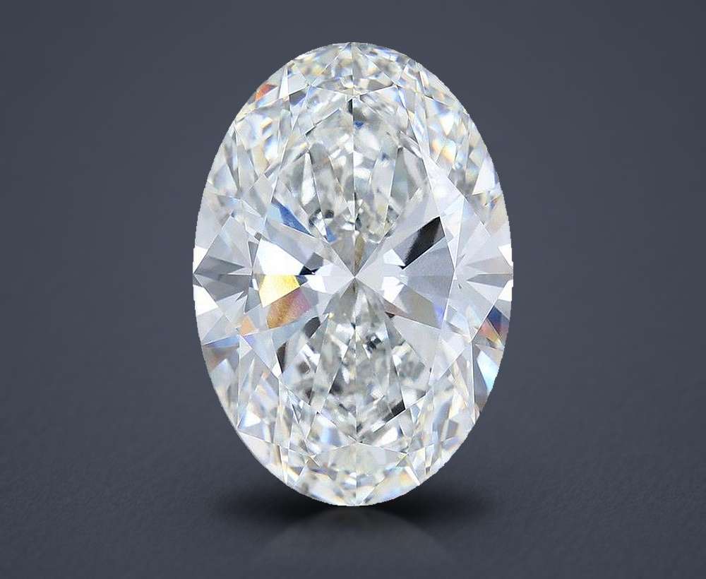 16.05ct F VVS2 Rare Carat Ideal Cut Oval Lab Grown Diamond