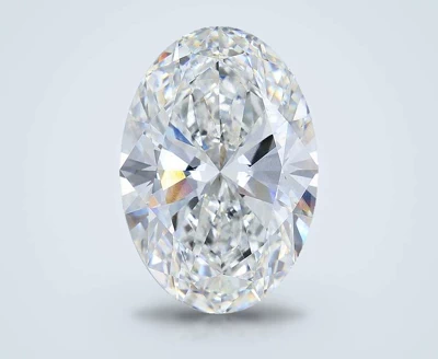 16.05ct F VVS2 Rare Carat Ideal Cut Oval Lab Grown Diamond