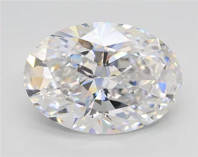 3.05ct D VS1 Rare Carat Ideal Cut Oval Lab Grown Diamond
