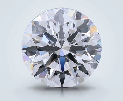 5.07ct D VS2 Rare Carat Ideal Cut Round Diamond