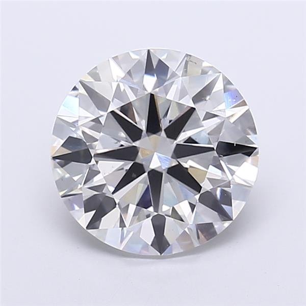 5.06ct F VS1 Rare Carat Ideal Cut Round Lab Grown Diamond