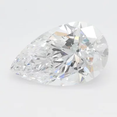 1.07ct D VVS1 Rare Carat Ideal Cut Pear Lab Grown Diamond