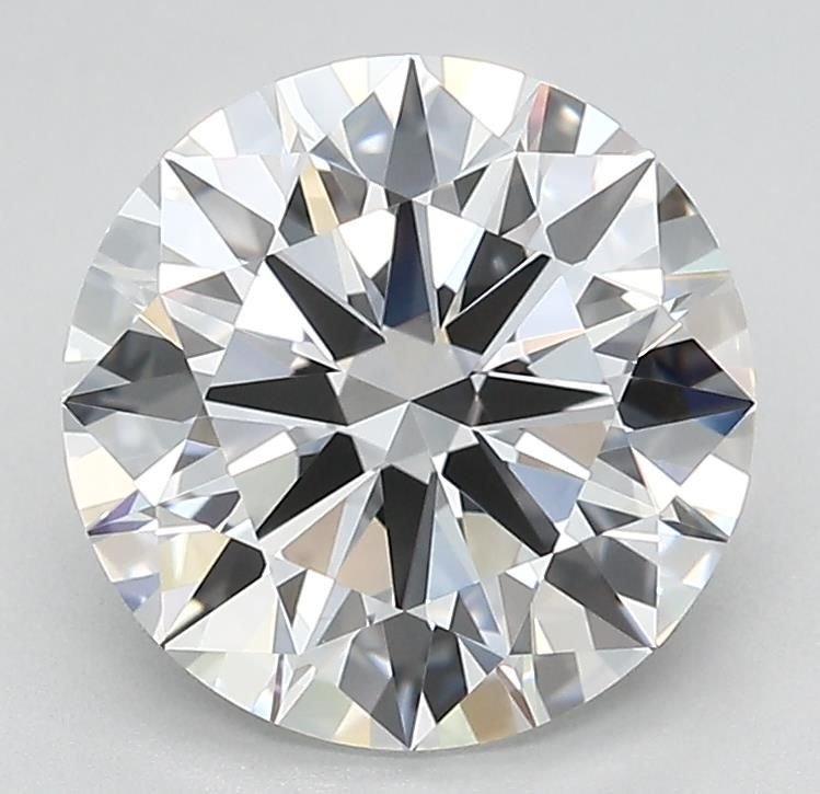 3.11ct D IF Rare Carat Ideal Cut Round Lab Grown Diamond
