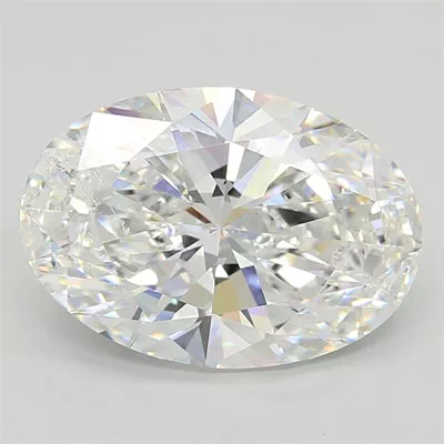 7.02ct E VS1 Rare Carat Ideal Cut Oval Lab Grown Diamond