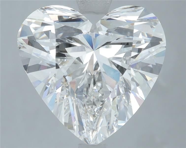 5.06ct F VS1 Rare Carat Ideal Cut Heart Lab Grown Diamond