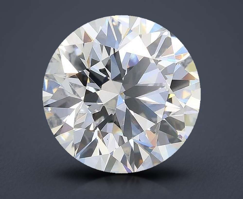 4.02ct E VS1 Rare Carat Ideal Cut Round Lab Grown Diamond
