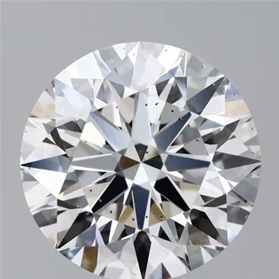 2.07ct F SI1 Rare Carat Ideal Cut Round Lab Grown Diamond