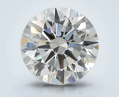 3.09ct E VS1 Rare Carat Ideal Cut Round Lab Grown Diamond