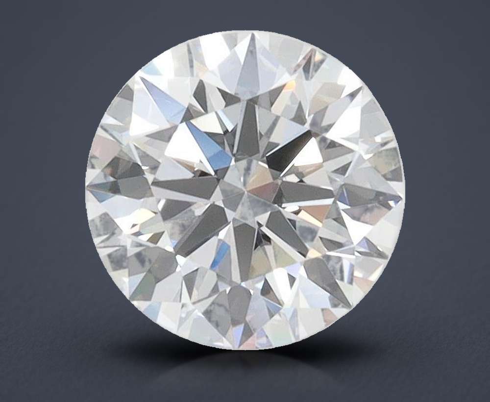 1.58ct D VS1 Rare Carat Ideal Cut Round Lab Grown Diamond