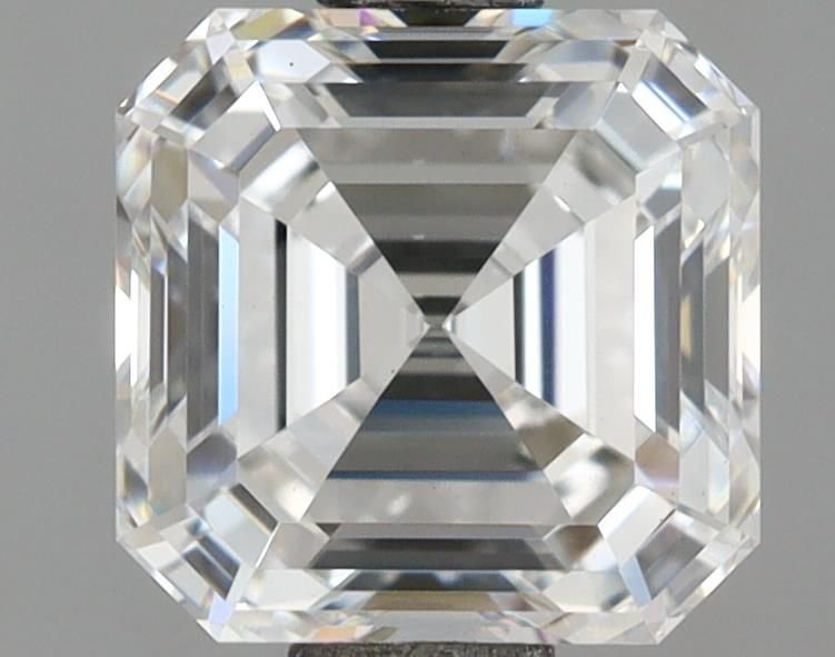1.51ct D VS1 Rare Carat Ideal Cut Asscher Lab Grown Diamond