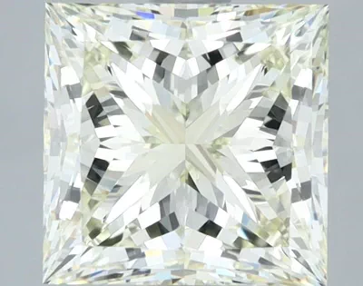 3.01ct K IF Very Good Cut Princess Diamond
