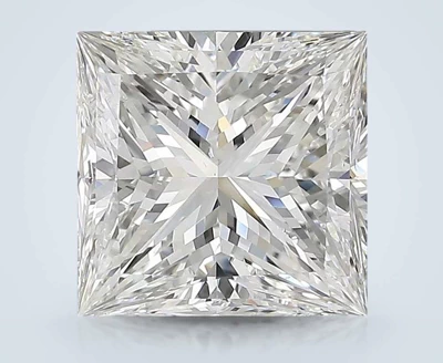 4.01ct I SI1 Rare Carat Ideal Cut Princess Diamond