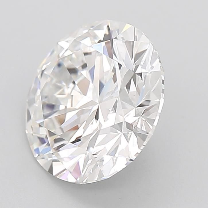 6.51ct E VVS2 Rare Carat Ideal Cut Round Lab Grown Diamond