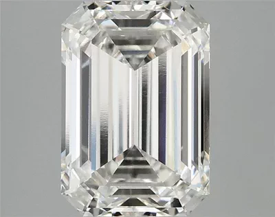 3.14ct H VS1 Rare Carat Ideal Cut Emerald Lab Grown Diamond