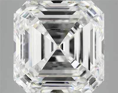 10.04ct E VVS2 Rare Carat Ideal Cut Asscher Lab Grown Diamond