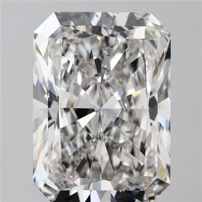 8.18ct G VS1 Rare Carat Ideal Cut Radiant Lab Grown Diamond