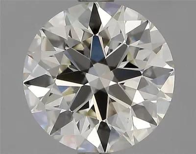 2.17ct K VVS1 Rare Carat Ideal Cut Round Diamond