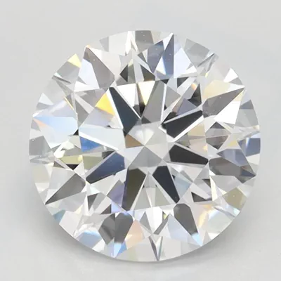2.07ct D IF Rare Carat Ideal Cut Round Lab Grown Diamond