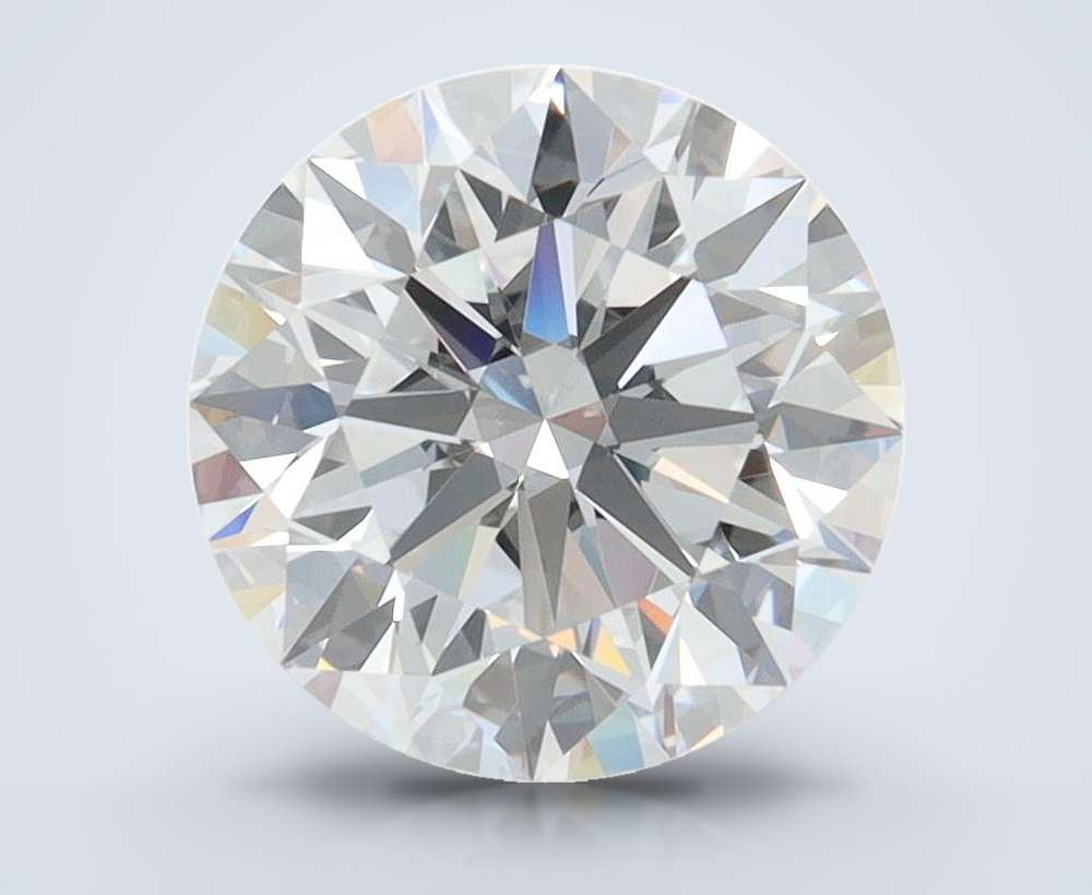 2.82ct D FL Rare Carat Ideal Cut Round Lab Grown Diamond