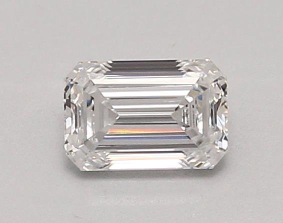 0.79ct D VVS2 Rare Carat Ideal Cut Emerald Lab Grown Diamond