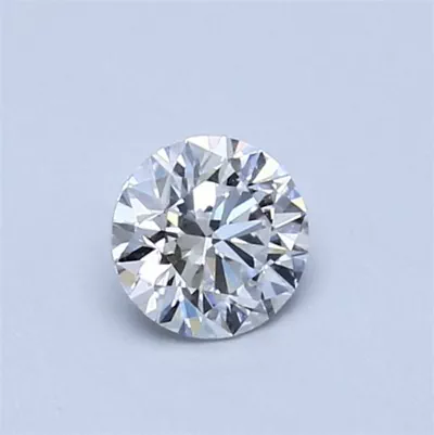 0.42ct D VVS2 Rare Carat Ideal Cut Round Diamond