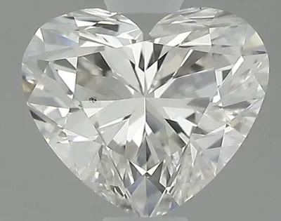 0.65ct K SI1 Rare Carat Ideal Cut Heart Diamond