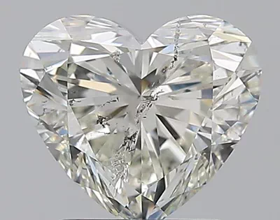 2.00ct I SI2 Rare Carat Ideal Cut Heart Diamond