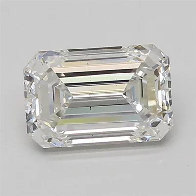 2.09ct E VS2 Excellent Cut Emerald Lab Grown Diamond