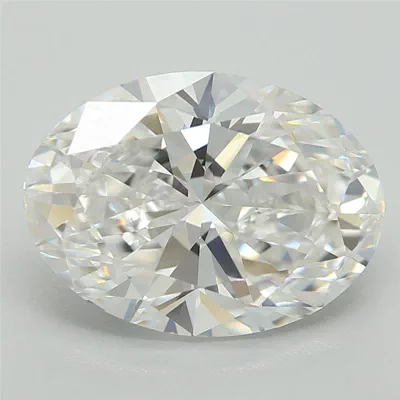 2.09ct D VVS2 Rare Carat Ideal Cut Oval Lab Grown Diamond