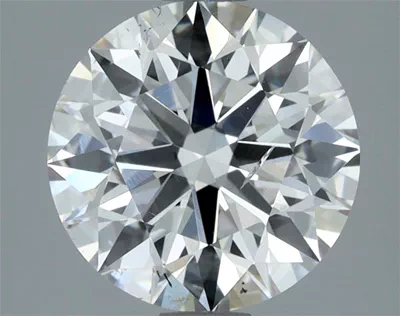 2.51ct H SI2 Rare Carat Ideal Cut Round Diamond