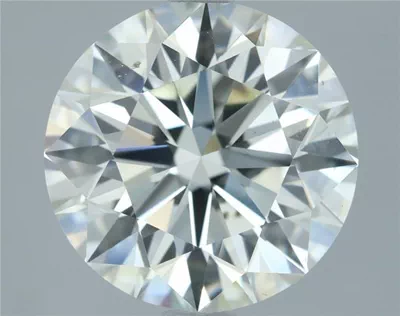 2.70ct I SI1 Rare Carat Ideal Cut Round Diamond