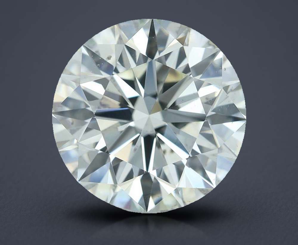 2.70ct I SI1 Rare Carat Ideal Cut Round Diamond