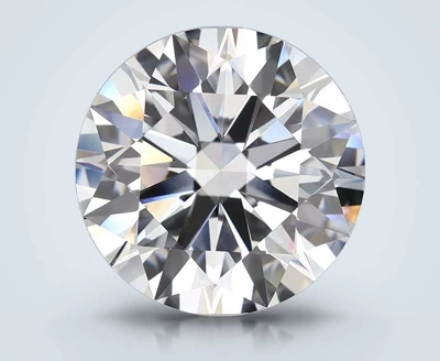 7.01ct D VVS2 Rare Carat Ideal Cut Round Lab Grown Diamond