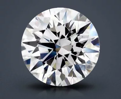 2.76ct F VVS1 Rare Carat Ideal Cut Round Diamond
