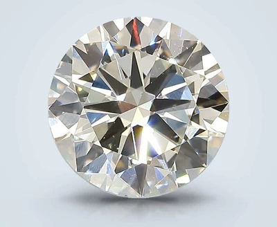 3.02ct J VS2 Excellent Cut Round Lab Grown Diamond