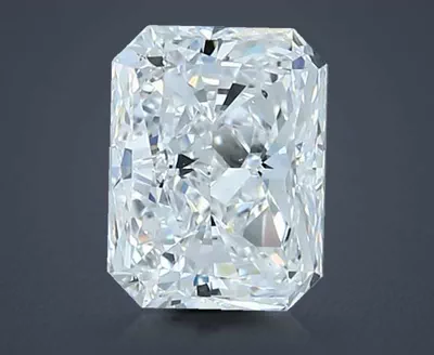 2.16ct D VS2 Rare Carat Ideal Cut Radiant Diamond