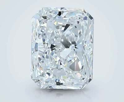 2.16ct D VS2 Rare Carat Ideal Cut Radiant Diamond