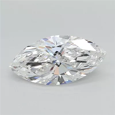 1.54ct E VVS2 Rare Carat Ideal Cut Marquise Lab Grown Diamond