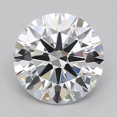 2.53ct D VVS1 Rare Carat Ideal Cut Round Lab Grown Diamond