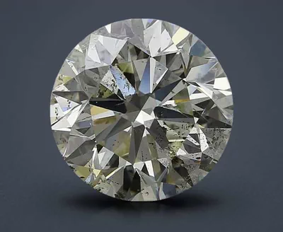 4.10ct K SI2 Very Good Cut Round Diamond